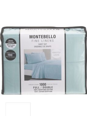 MONTEBELLO 1000tc Egyptian Cotton Sheet Set